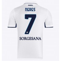 SSC Napoli David Neres #7 Auswärtstrikot 2024-25 Kurzarm